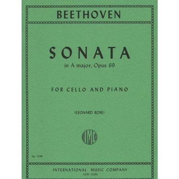 Cover Art for B0046TU330, Beethoven, Ludwig - Sonata No. 3 in A Major Op. 69 for Cello and Piano -by Rose - International by 