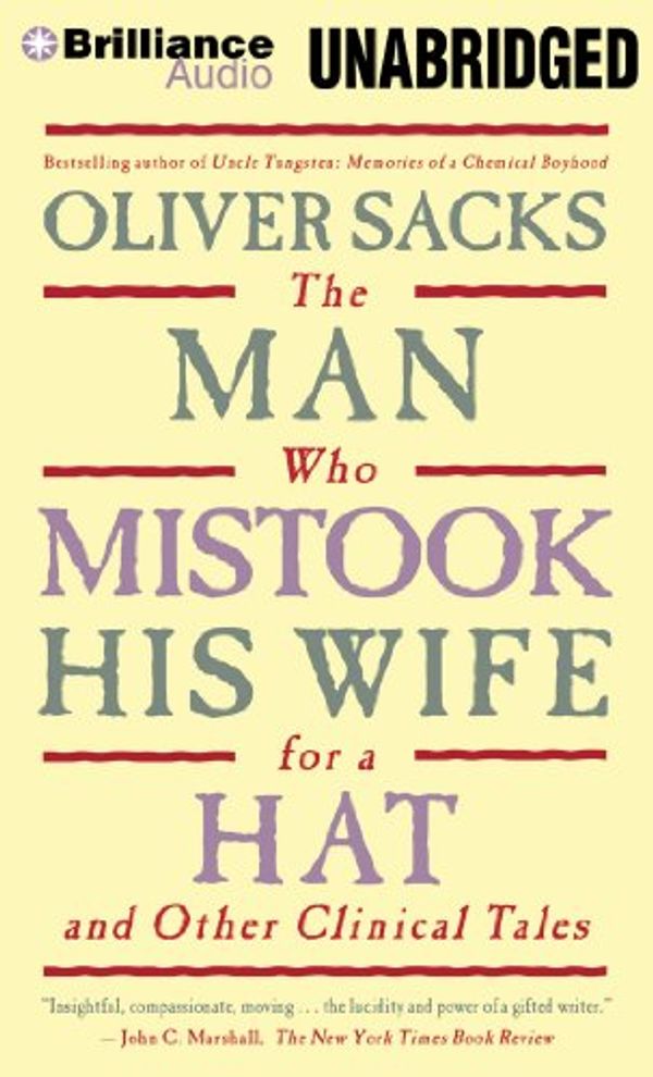Cover Art for 9781455883998, The Man Who Mistook His Wife for a Hat by Oliver Sacks