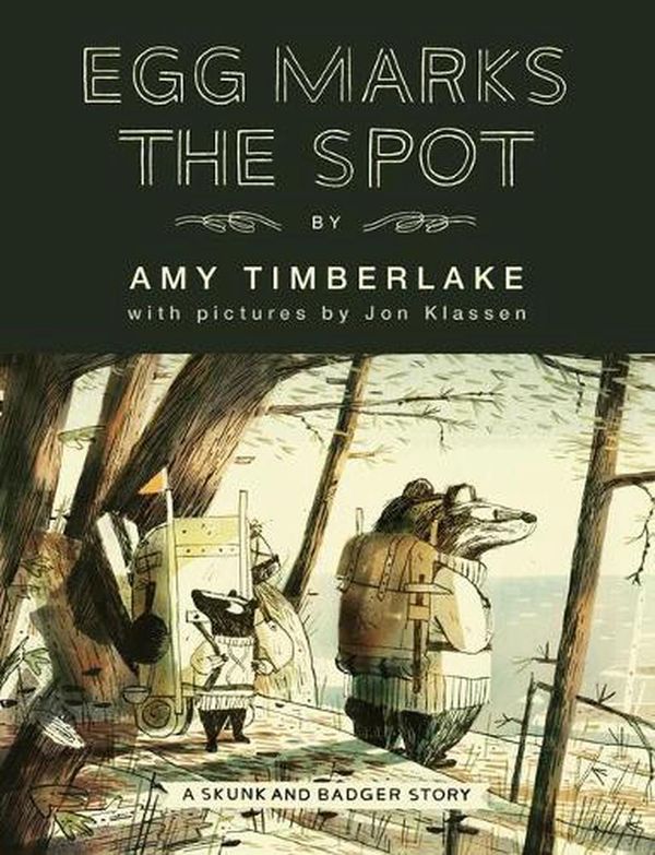 Cover Art for 9781407199405, Egg Marks the Spot (Skunk and Badger) by Amy Timberlake