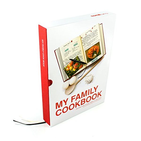 Cover Art for 5705557182913, SUCK UK|MY FAMILY COOKBOOKS|KITCHEN BINDER|DIY RECIPE BOOKS|FOOD JOURNAL|HEALTHY DIET & COOKING DIARY - RED by 