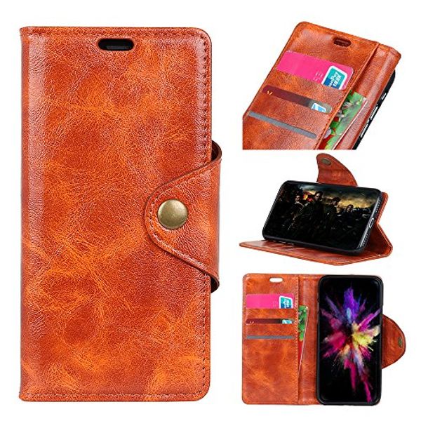 Cover Art for 6413242478102, Wiko Tommy 3 Plus Case, Premium PU Leather Wallet Pouch Flip Cover Case Anti-Scratch Defender CoverBumper Compatible with Wiko Tommy 3 Plus (Orange) by Unknown