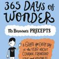 Cover Art for 9780606393492, 365 Days of WonderMr. Browne's Book of Precepts by R. J. Palacio