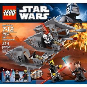 Cover Art for 0673419145855, Sith Nightspeeder Set 7957 by LEGO