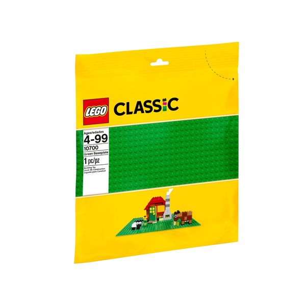 Cover Art for 0673419232845, 32x32 Green Baseplate Set 10700 by LEGO