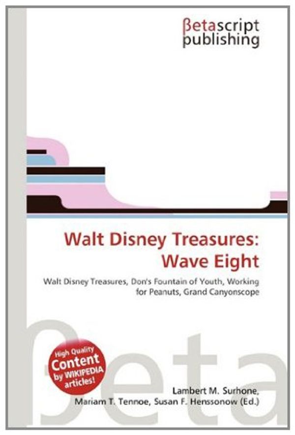 Cover Art for 9783639911206, Walt Disney Treasures by Unknown