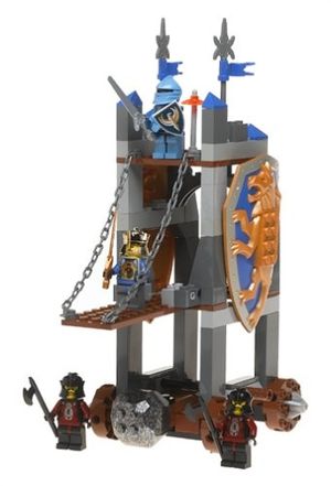 Cover Art for 0673419060257, King's Siege Tower Set 8875 by Lego