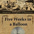 Cover Art for 9781484093962, Five Weeks in a Balloon by Jules Verne