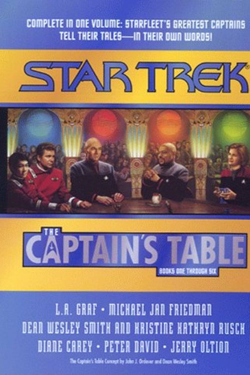 Cover Art for 9780671040529, Captain's Table Omnibus by Diane Carey, Peter David, L. A. Graf, M.j. Friedman, Dean Wesley Smith, Kristine Kathryn Rusch