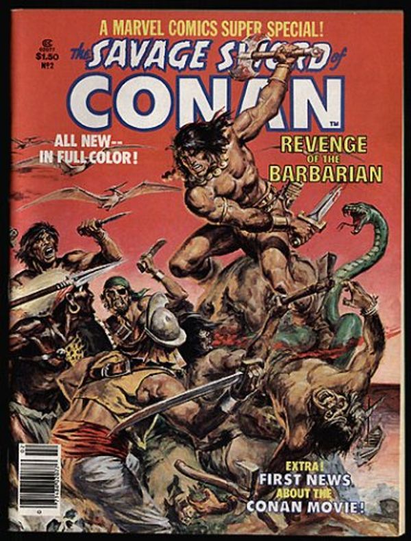 Cover Art for B000OGXZJS, Marvel Super Special No. 2 The Savage Sword of Conan by Roy Thomas