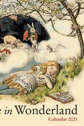 Cover Art for 9781839640803, British Library - Alice in Wonderland Mini Wall calendar 2021 (Art Calendar) by Flame Tree Studio