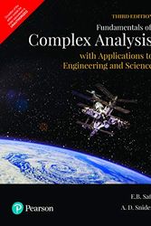 Cover Art for 9789353434243, Fundamentals of Complex Analysis | Applications to Engineering and Science | Third Edition | By Pearson by Edward Saff and Arthur D. Snider