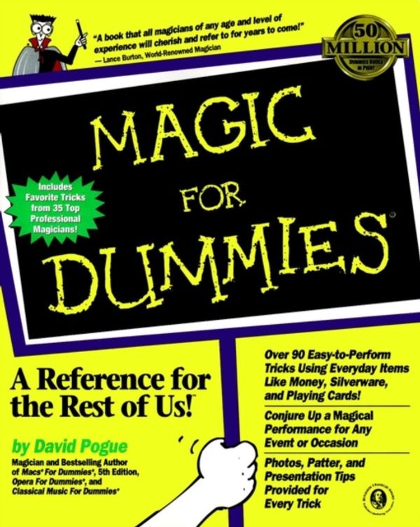 Cover Art for 9780764551017, Magic for Dummies by David Pogue