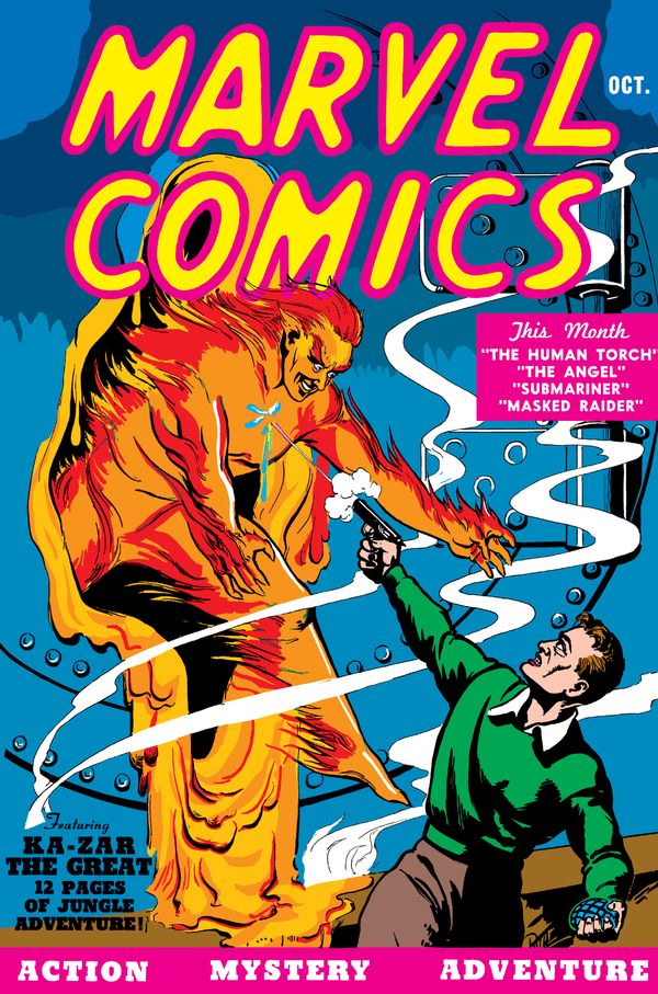 Cover Art for 9781302918972, Golden Age Marvel Comics Omnibus Vol. 1 by Marvel Comics