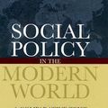 Cover Art for 9781405127233, Social Policy in the Modern World by Michael Hill