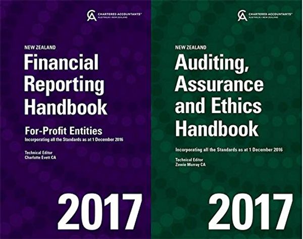 Cover Art for 9780730343912, Financial Reporting Handbook: For-Profit Entities 2017 New Zealand + Auditing, Assurance and Ethics Handbook 2017 New Zealand by CAANZ (Chartered Accountants Australia & New Zealand)