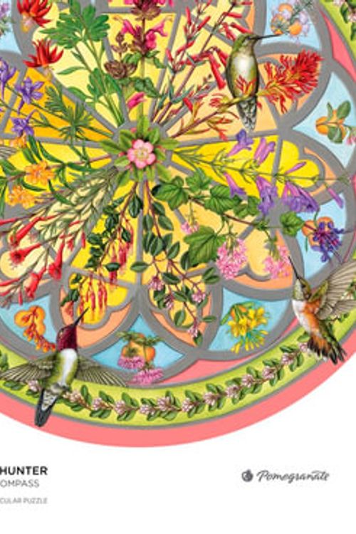 Cover Art for 9781087509952, Floral Compass 500-Piece Circular Jigsaw Puzzle by Erin E. Hunter
