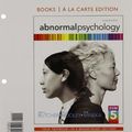 Cover Art for 9780205965021, Abnormal Psychology, Books a la Carte Edition by James N. Butcher