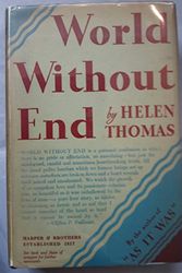 Cover Art for B00085LS30, World without end by Helen Thomas