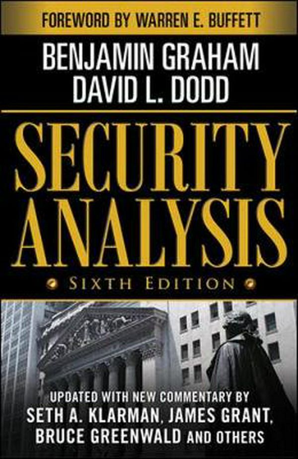 Cover Art for 9780071592536, Security Analysis by Benjamin Graham, David Dodd