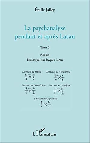 Cover Art for 9782336311869, La psychanalyse pendant et après Lacan - Tome 2: Robion Remarques sur Jacques Lacan by Emile Jalley