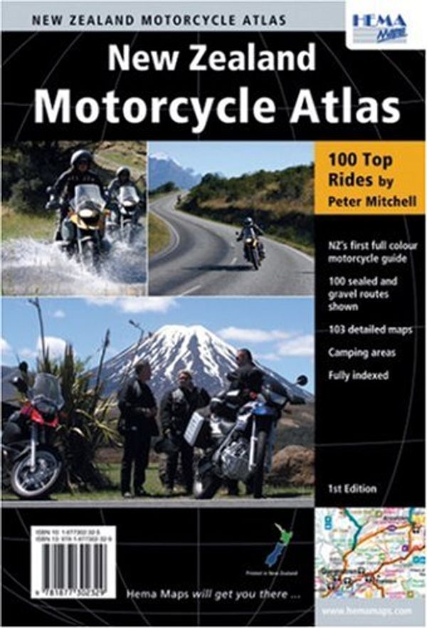 Cover Art for 9781877302329, New Zealand Motorcycle Atlas by Peter Mitchell