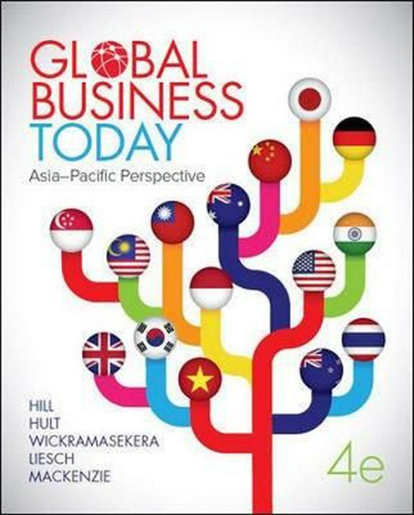 Cover Art for 9781743766934, Sw Global Business Today 4e + Cnct by Hill / Hult / Cronk / Wickramasekera