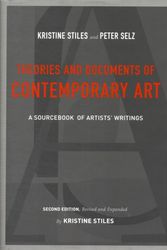 Cover Art for 9780520253742, Theories and Documents of Contemporary Art by Kristine Stiles