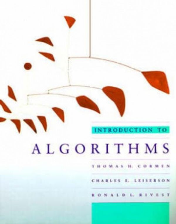 Cover Art for 9780262031417, Introduction to Algorithms (MIT Electrical Engineering and Computer Science) by Th Cormen