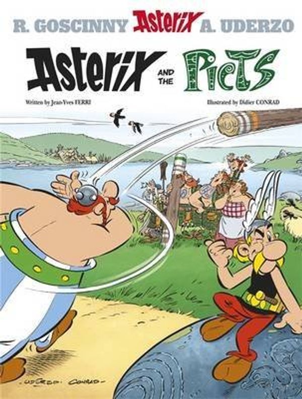 Cover Art for B00QCHVD1U, [(Asterix and the Picts)] [ By (author) Jean-Yves Ferri, By (author) Goscinny, By (author) Rene Goscinny, By (author) Albert Uderzo, By (author) Uderzo, Illustrated by Didier Conrad ] [January, 2015] by Jean-Yves Ferri