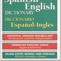 Cover Art for 0081413001655, Merriam-Webster's Spanish-English Dictionary by MERRIAM-WEBSTER