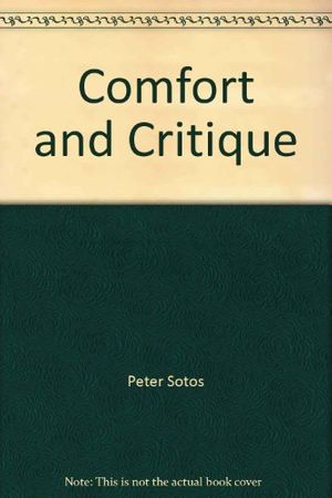 Cover Art for 9780977799527, Comfort and Critique by Peter Sotos