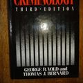 Cover Art for 9780195036169, Theoretical Criminology by George B. Vold