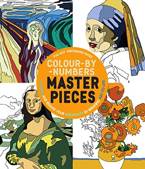 Cover Art for 9781474838375, Color-By-Number Masterpieces by Parragon Books Ltd