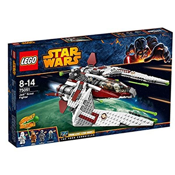 Cover Art for 5702015122429, Jedi Scout Fighter Set 75051 by LEGO