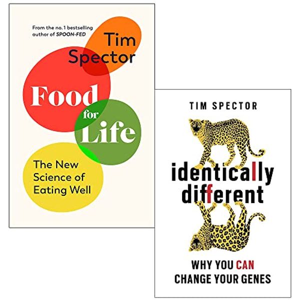 Cover Art for 9789123484355, Tim Spector Collection 2 Books Set (Food for Life The New Science of Eating Well[Hardcover] & Identically Different) by Tim Spector