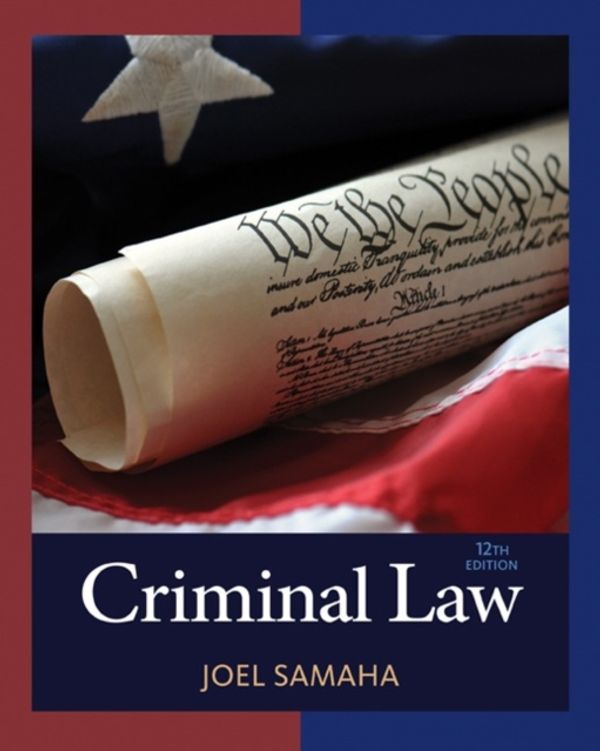 Cover Art for 9781305577381, Criminal Law by Joel Samaha