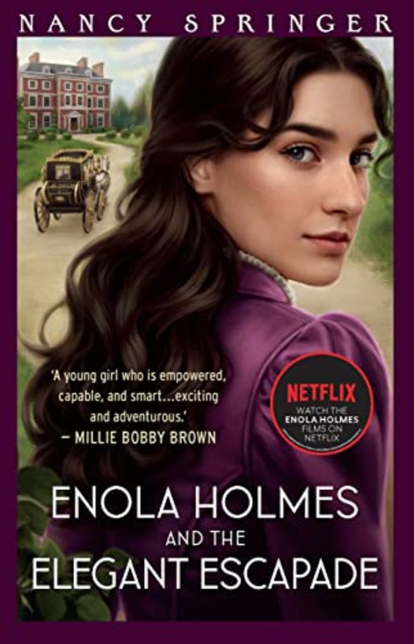 Cover Art for B09ZDK57ZM, Enola Holmes and the Elegant Escapade: Enola Holmes 8 by Nancy Springer
