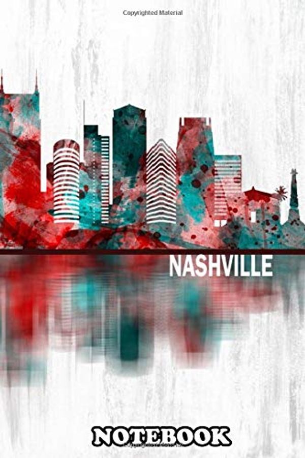 Cover Art for 9781655674396, Notebook: Red And Blue Skyline Of Nashville The Capital Of The U , Journal for Writing, College Ruled Size 6" x 9", 110 Pages by Bluey Notebook, Bluey Notebook