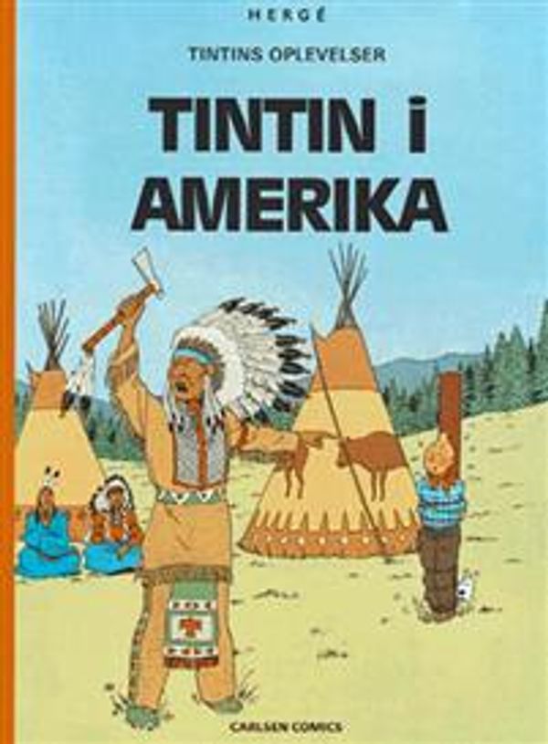Cover Art for 9788756203128, Tintin i Amerika by Hergé
