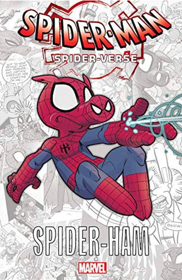 Cover Art for B088TBK1J8, Spider-Man: Spider-Verse - Spider-Ham (Spider-Man: Enter The Spider-Verse (2018)) by Tom DeFalco, Steve Skeates, Steve Mellor, Ralph Macchio, Jason Latour