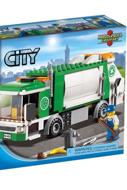 Cover Art for 0673419196253, Garbage Truck Set 4432 by LEGO