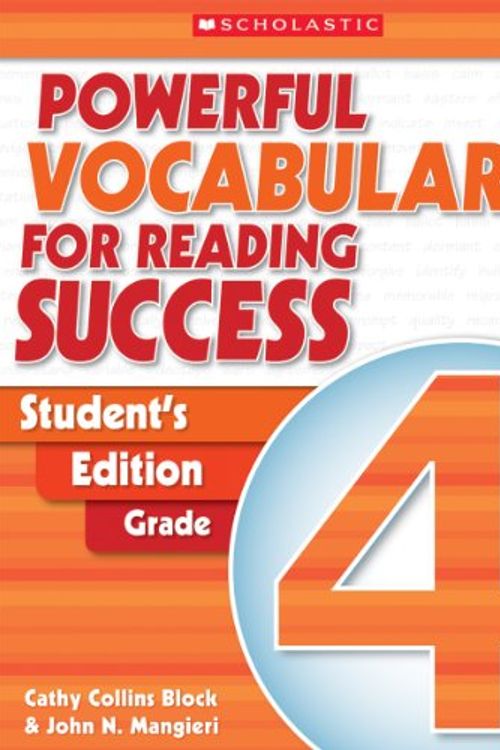 Cover Art for 9780439640510, Powerful Vocabulary for Reading Success: Student Workbook, Grade 4 by Scholastic Inc.