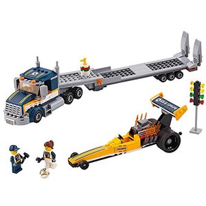 Cover Art for 0673419264297, Dragster Transporter Set 60151 by LEGO