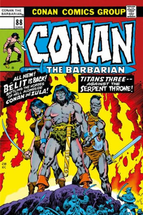 Cover Art for 9781787744097, Conan The Barbarian: The Original Comics Omnibus Vol.4 by Roy Thomas