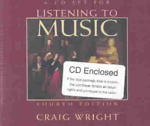 Cover Art for 9780534603755, Listening to Music by Wright