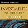 Cover Art for 9781118001172, Investments Workbook by Michael McMillan, Jerald E. Pinto, Wendy L. Pirie, Van Venter, De Gerhard