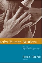 Cover Art for 9780618345878, Effective Human Relations: Personal and Organizational Applications by Barry L. Reece