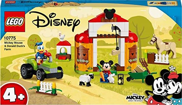 Cover Art for 5702016913156, LEGO 10775 Disney Mickey Mouse and Friends Donald Duck’s Farm Set with Tractor and Animal Figures, Toy for Kids 4 + Years Old by LEGO