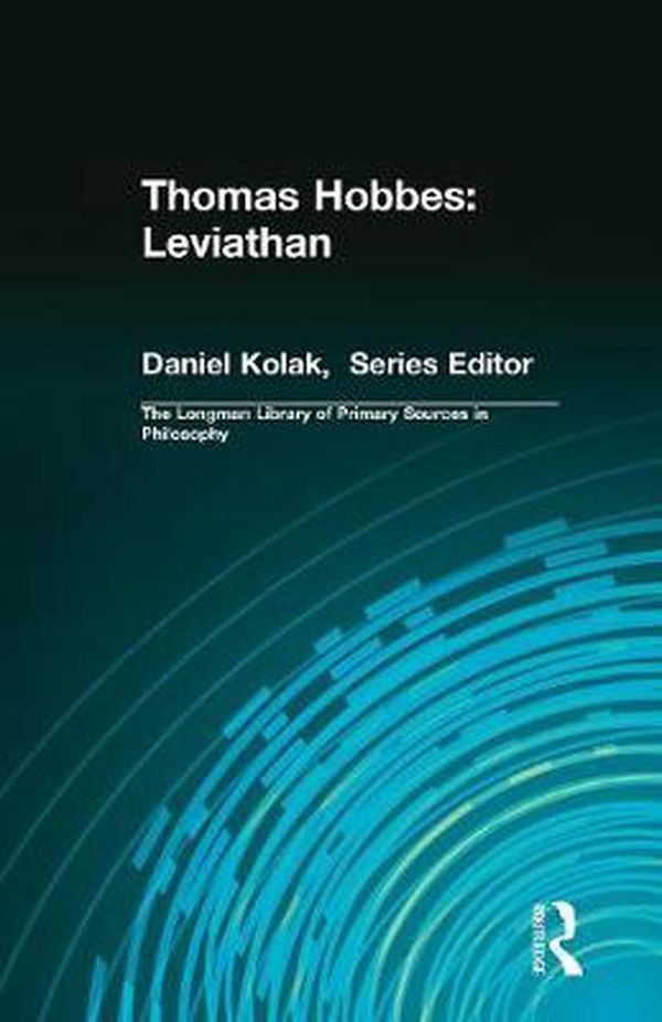 Cover Art for 9780321276124, Thomas Hobbes by Thomas Hobbes