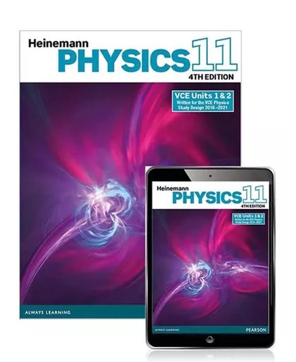 Cover Art for 9781488611261, Heinemann Physics 11Student Book (Includes Pearson eBook 3.0) by Carmel Fry